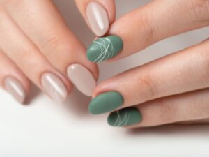 Matte Nail Trends at The Nest Salon in Dubai