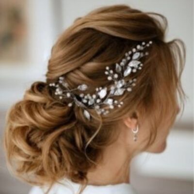 acccessories bridal hairstyle