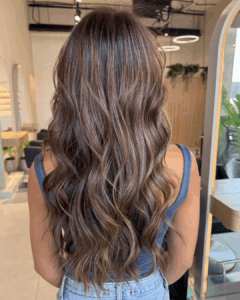 Brunette Balayage at The Nest Hair Salons in Dubai