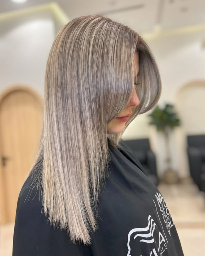 frizz free hair at the best salons in dubai