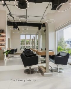 Interior The Nest Salons in Dubai