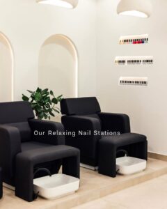 Nail Stations at The Nest Salons in Dubai